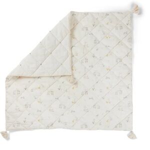 Luxurious Cream Quilted Bedding by Pehr just hatched nursery quilt